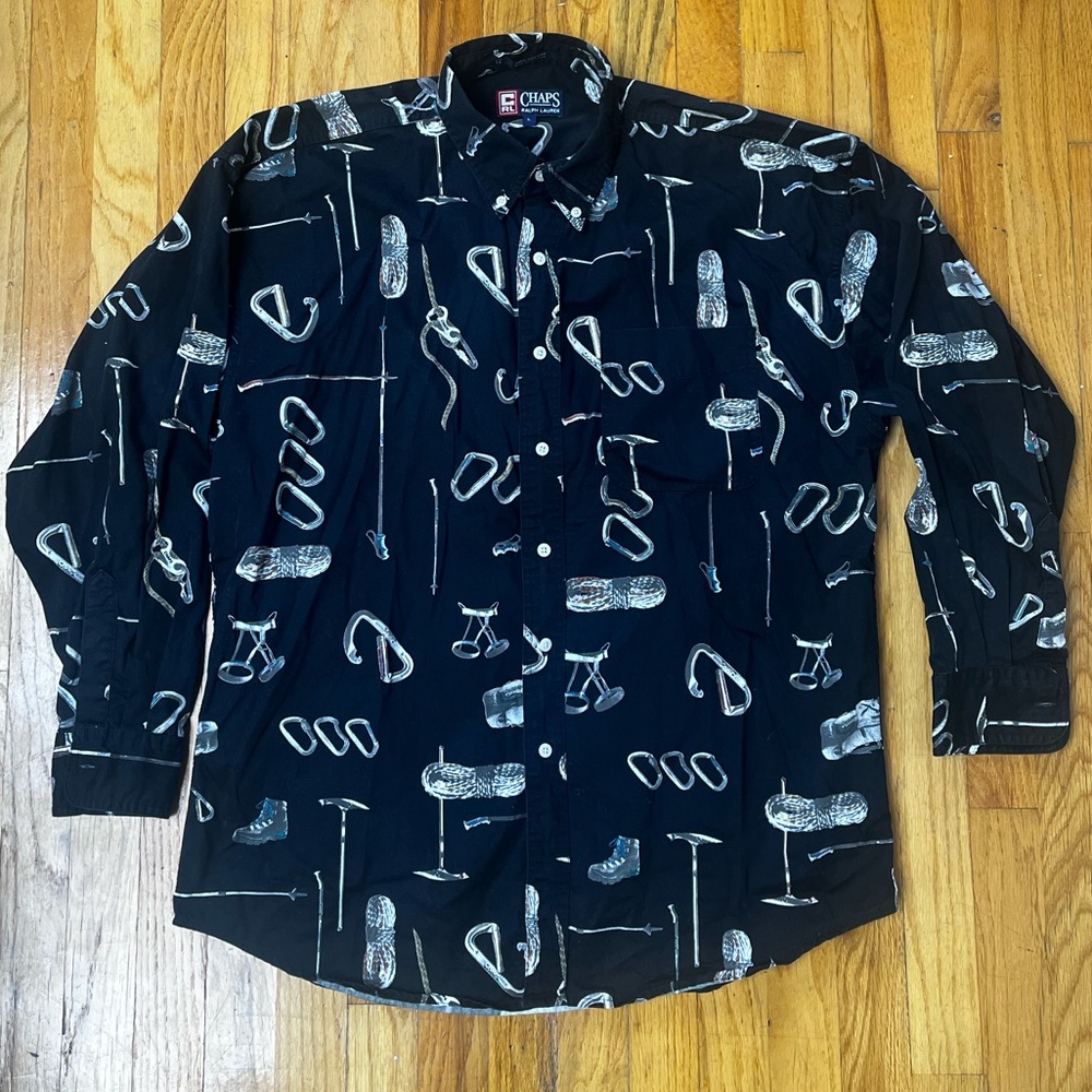 Chaps Rl Mountaineering Button Up - image 1